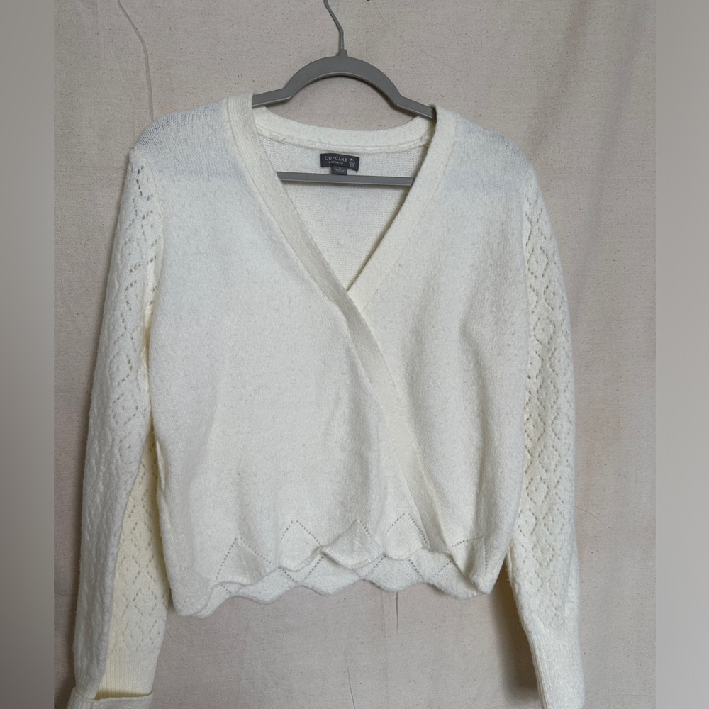 White sweater